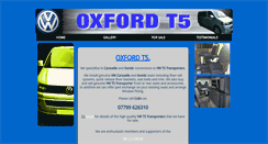 Desktop Screenshot of oxfordt5.co.uk